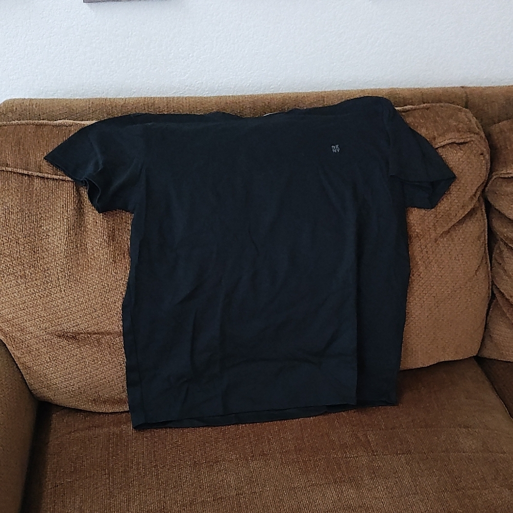 DKNY Jet Black Short Sleeve Tee